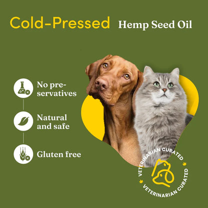 Vedic Tails Cold pressed Hemp Seed Oil 50ml