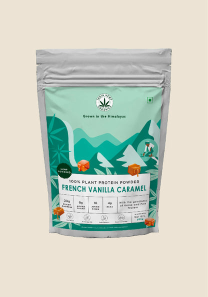 Cannabliss Hemp Protein - French Vanilla Caramel 500g