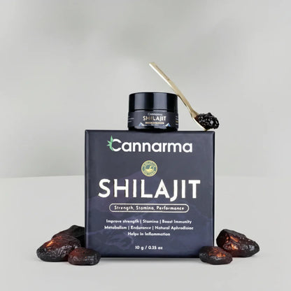 Cannarma Pure Himalayan Shilajit/Shilajeet Resin - 10g