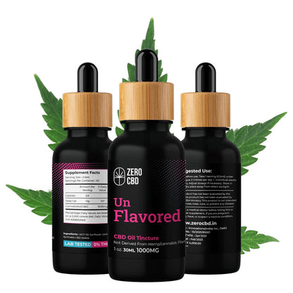 Unflavored CBD Oil Tincture