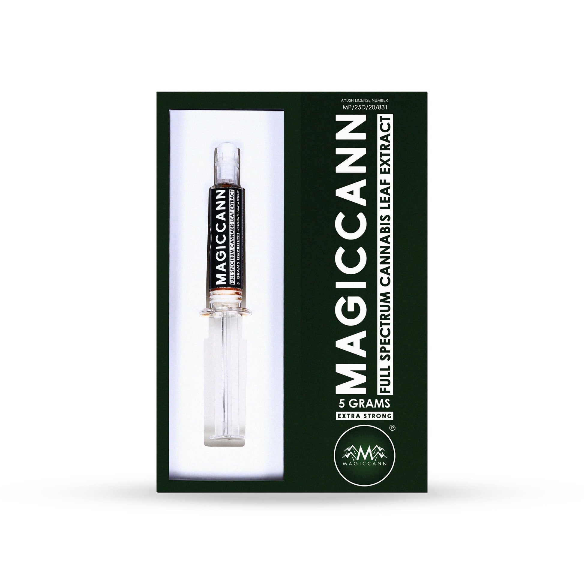 Magiccann Full spectrum Cannabis extract paste Extra Strong 5000 MG