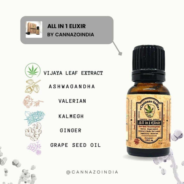 Cache Chronic Elixir All in One Elixir - For overall Wellness, Boosting Immunity – CannaMeds ...