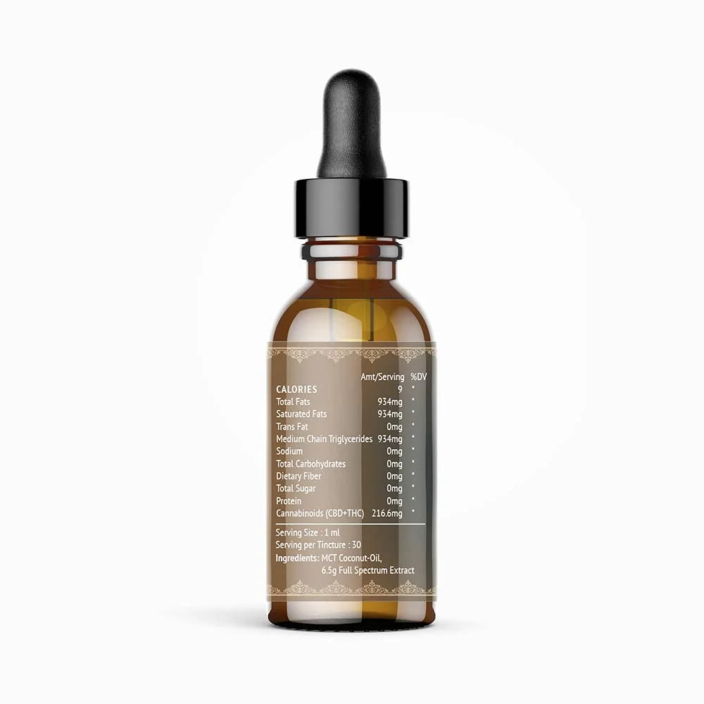 THC 6500 mg OGXXB Oil 30 ML