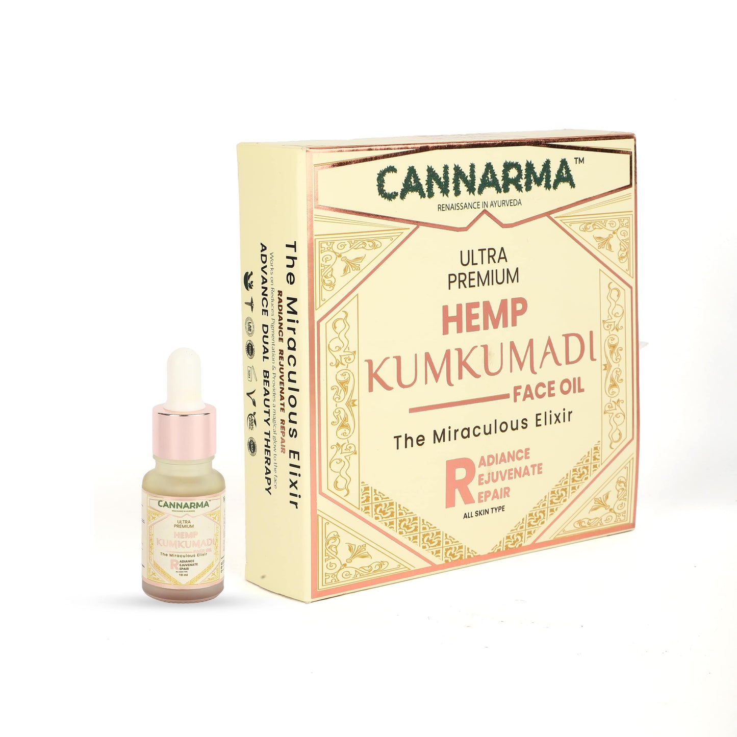 Cannarma Hemp Kumkumadi Face Oil