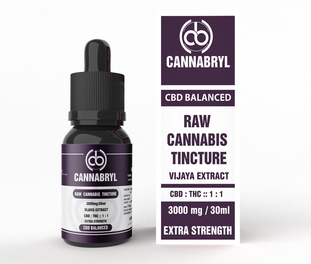 IRB Cannabryl RAW Cannabis Tincture 1:1