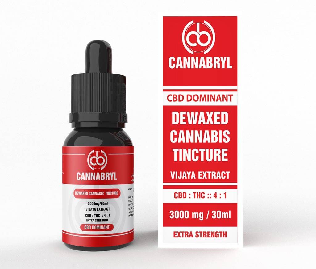 SPB Cannabryl DEWAXED Cannabis Tincture 4:1