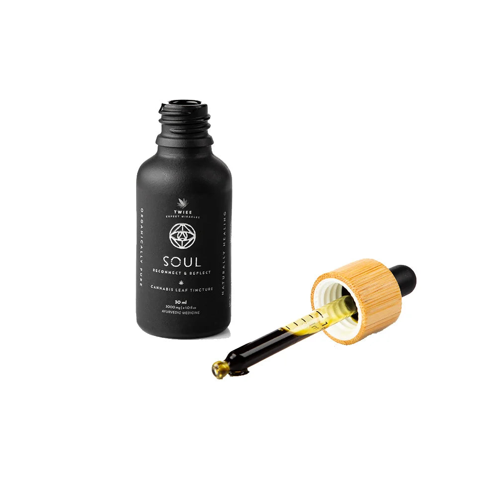 twiee soul reconnect & reflect cannabis leaf tincture