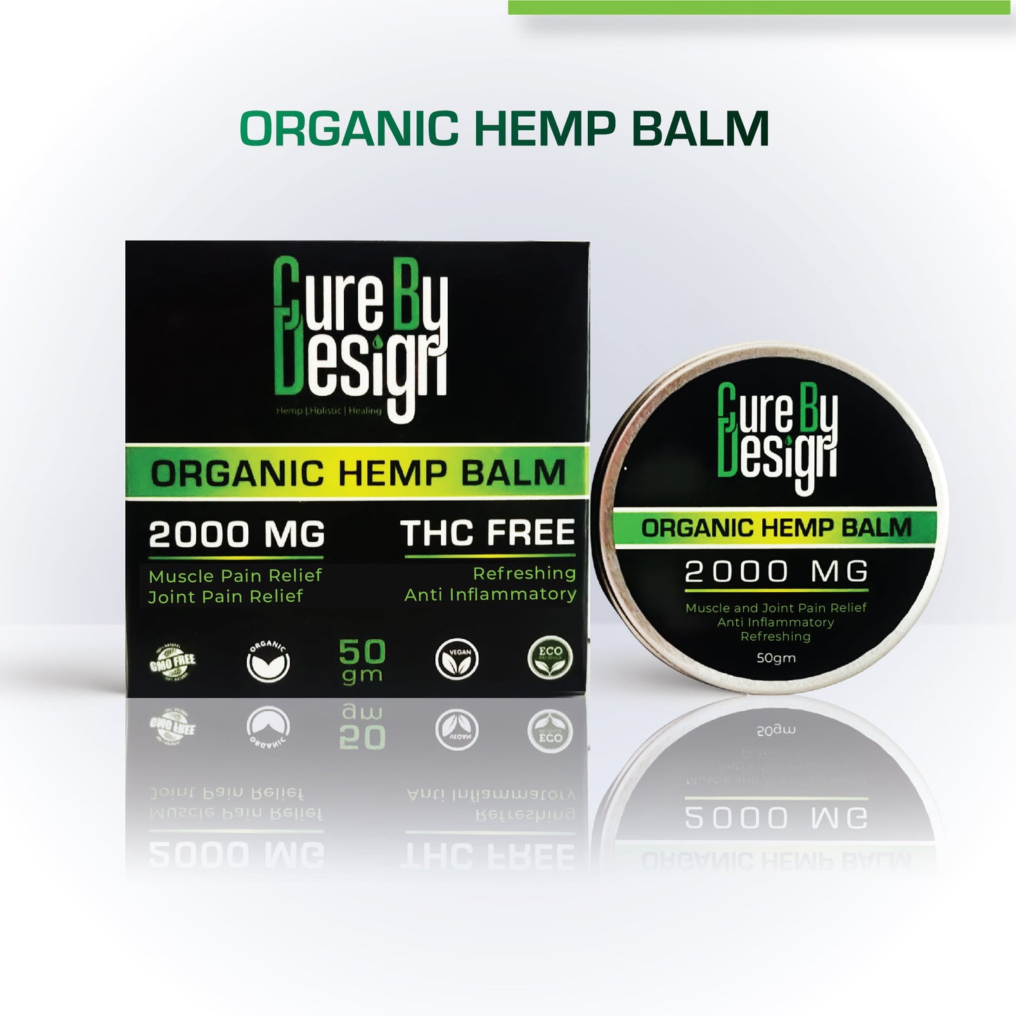 Organic Healing Hemp Balm